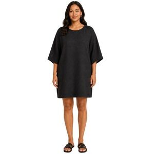 Storia Oversized Boxy Textured Dress